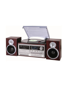 TREVI TT 1072 BT TOCADISCOS VINILO MADERA 2